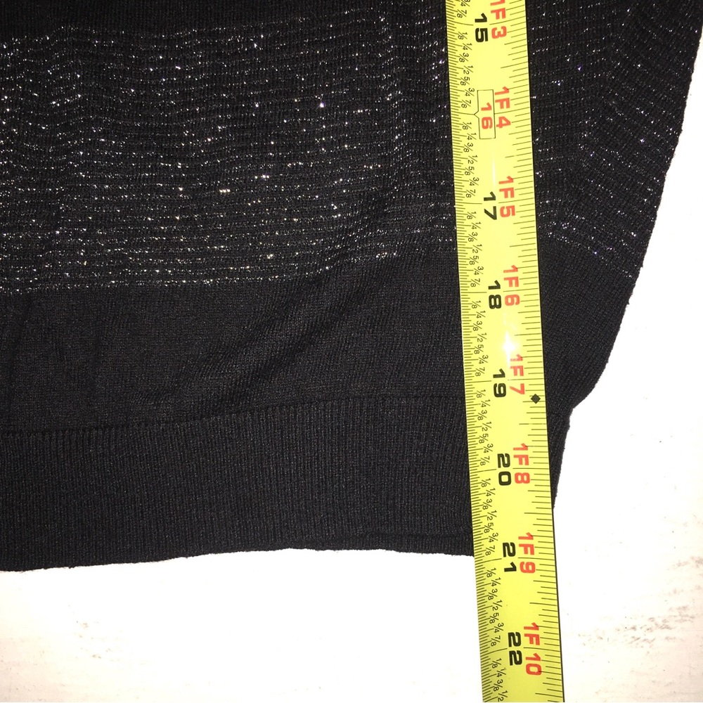 🌹HP🌹EUC Metallic Striped Knit Versatile Sporty - Picture 3 of 6